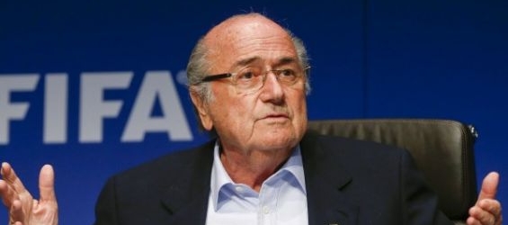 Former FIFA president Sepp Blatter comments on the North American bid and the Moroccan one./Ph. DR