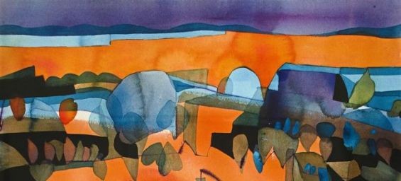 Rafiee Ghani, watercolor on paper./Ph. Star2