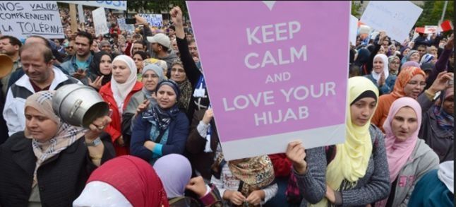 Montreal Protesters against Quebec's Charter of Values./Ph. CBC-Ryan Remiorz