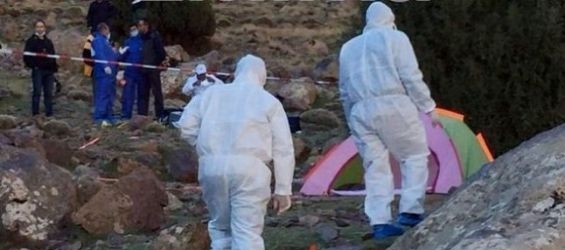 The crime scene where the two victims were killed./Ph. DR