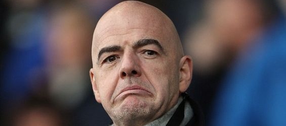 FIFA President Gianni Infantino sad that African teams couldn't make to the World Cup quarter-finals./Ph. DR