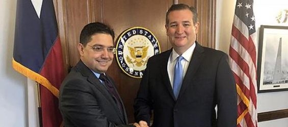 Moroccan Foreign Minister Nasser Bourita in the US./Ph. MAP