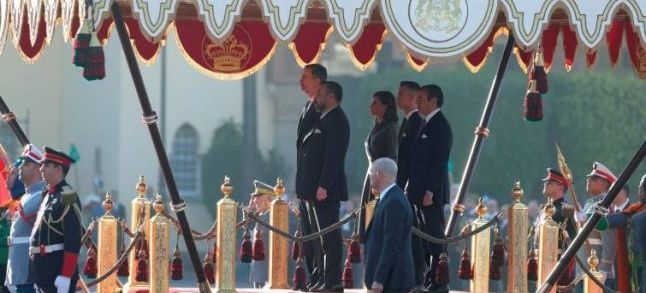 King Felipe and Queen Letizia in Morocco./Ph. EFE