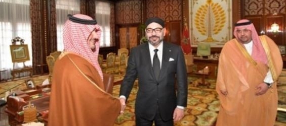 King Mohammed VI and Saudi Interior Minister./Ph. DR