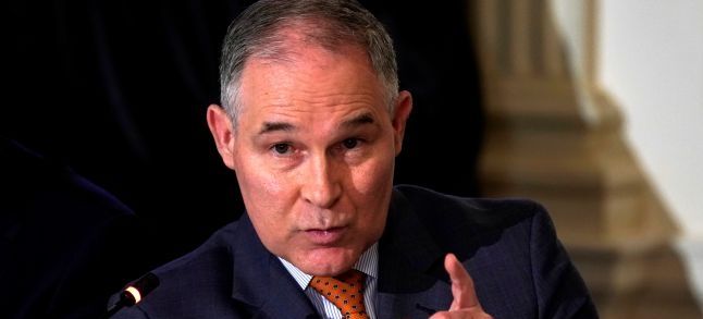 EPA's chief Scott Pruitt./Ph. DR
