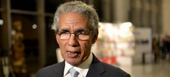 Mohamed Salem Ould Salek, the Polisario's «Foreign Minister»./Ph. DR 