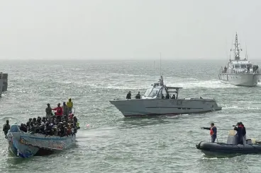 Royal Navy intercepts 189 migrants off Dakhla bound for Canary Islands
