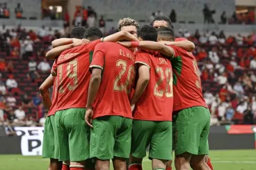 المنتخب المغربي يتعادل مع نظيره النرويجي استعدادا لكأس العالم