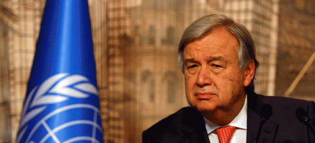 UN Secretary-General ANtonio Guterres./Ph. DR