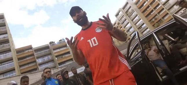 Music video of La Fouine's new about Liverpool player Mohamed Salah./Ph. Screenshot Youtube