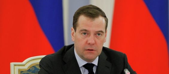 The Russian Prime Minister, Dmitry Medvedev./Ph. DR