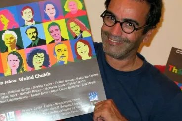 Le comédien et metteur en scène marocain Wahid Chakib fait chevalier de l'ordre français des arts et des lettres