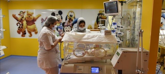 The nine Malian babies' health keep getting better in Casablanca / crédit Jalal Morchidi - Anadolu Agency