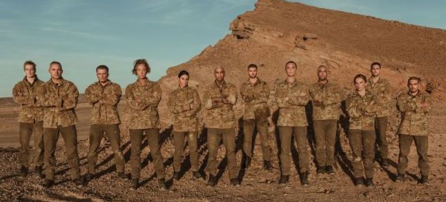 Twelve Dutch celebrities participate to the fourth season of Special Forces VIPS set in Morocco. / Ph. Videoland- RTL