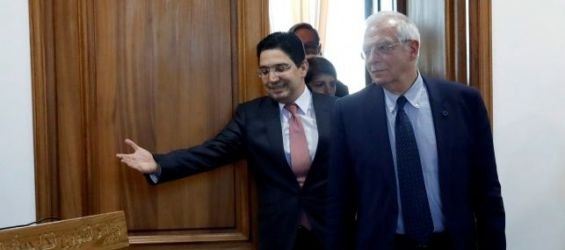 Foreign Affairs Minister Nasser Bourita and his Spanish counterpart Josep Borrell./Ph. DR