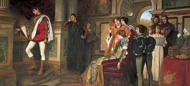 A scene from William Shakespeare's Merchant of Venice./Ph. DR