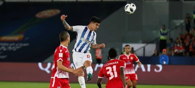 Wydad defeated by Pachuka at the Club Worl Cup in Abu Dhabi./Ph. Reuters. Matthew Childs
