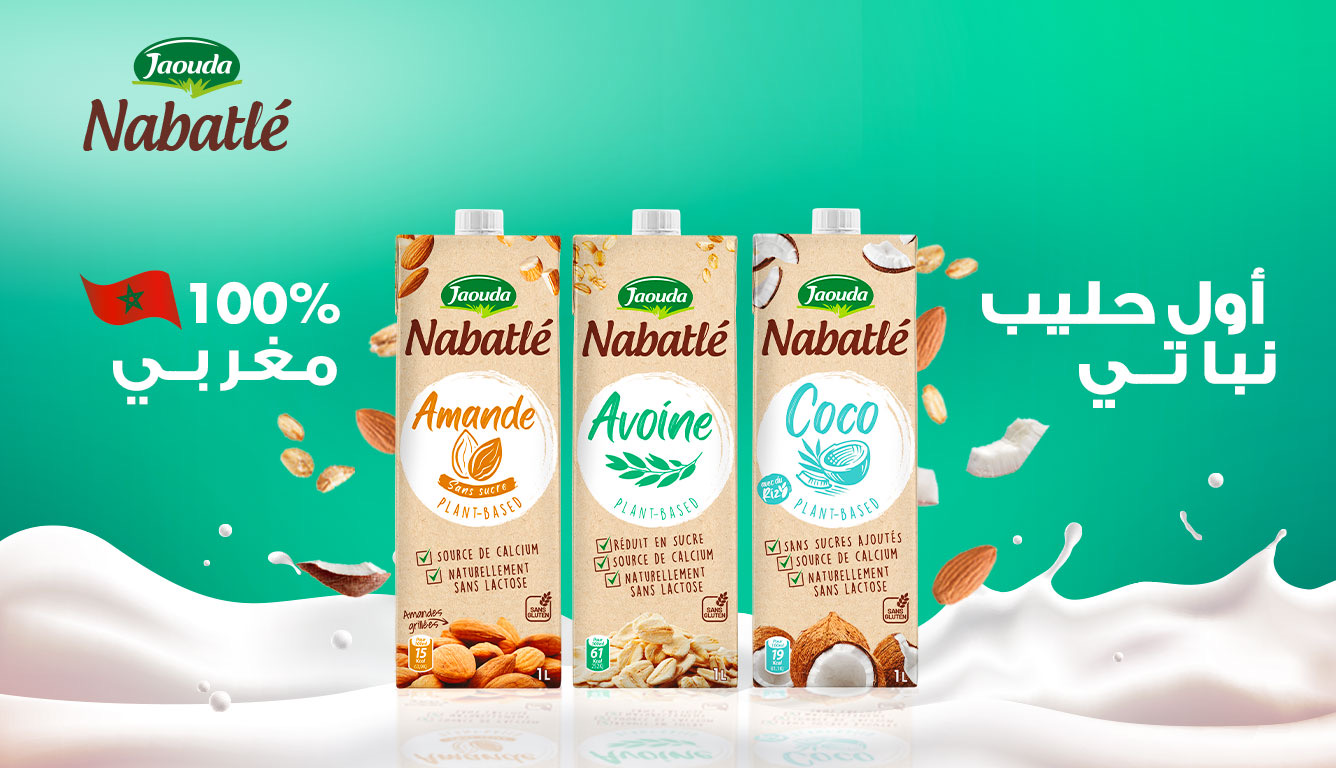 COPAG-Jaouda lance Nabatlé : Le premier lait végétal 100% marocain