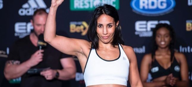 Moroccan-French MMA fighter Rizlen Zouak./Ph. Rizlen Zouak