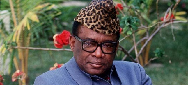Mobutu Sese Seko, the former president of Zaire known now as the Democratic Republic of Congo./Ph. DR
