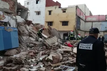 Rabat: Deux morts et quatre blessés dans l’effondrement partiel d’un immeuble