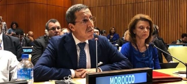 Morocco's permanent representative to the UN, ambassador Omar Hilale, Friday 13th of June, 2018 in New York./Ph. DR