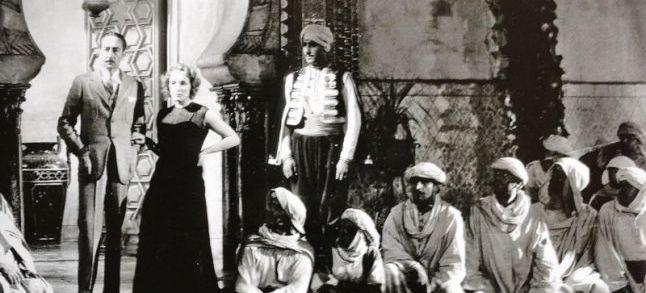 A scene from the 1930 movie "Morocco" ./Ph. DR