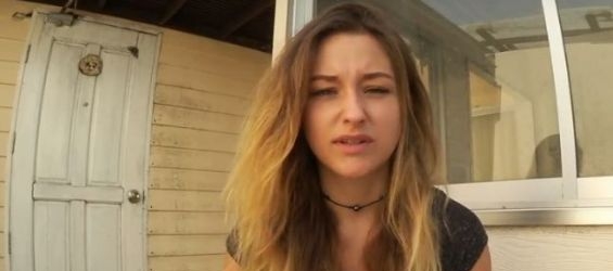 Laura Prioul in a video giving her version of the story./Ph. Screenshot Youtube