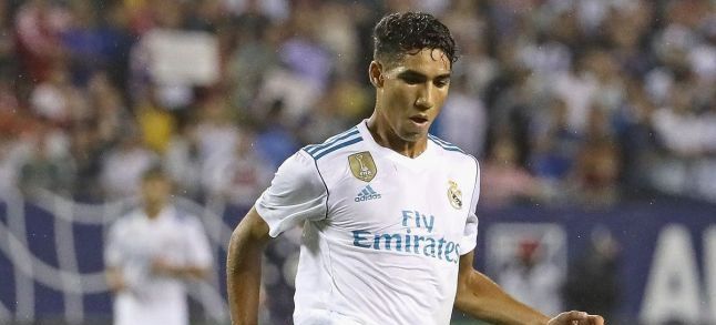 Achraf Hakimi, a Moroccan football player who plays for Real Madrid./Ph. Jonathan Daniel, GI