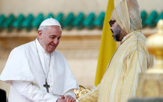 Pope in Corsica : Moroccan benefactors donate €10,000
