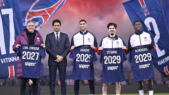 Achraf Hakimi extends at PSG until 2029