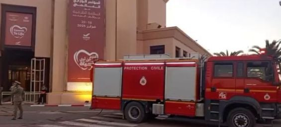 Tragic Fire at Marrakech Palais des Congrès : 2 dead, 3 injured