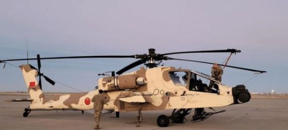 Morocco receives its first AH-64E Apache helicopters