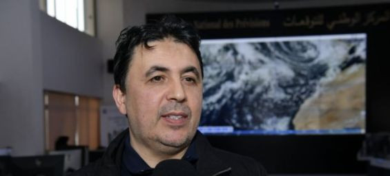 Houcine Youabed, head of the partnership and communication department at the General Directorate of Meteorology.