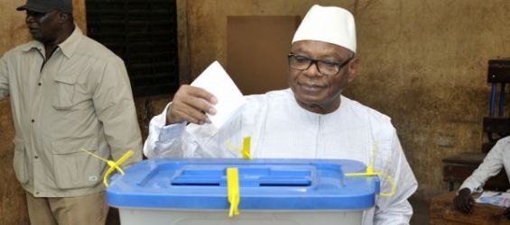 Mali's current president Ibrahim Boubacar Keïta, running for a second term./Ph. DR