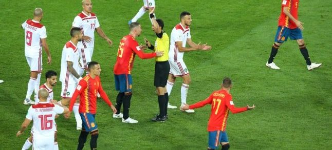The Morocco vs. Spain's game on Monday, 25th of June in Kaliningrad./Ph. DR