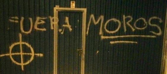 The mosque of Hernani vandalized./Ph. Gipuzkoa