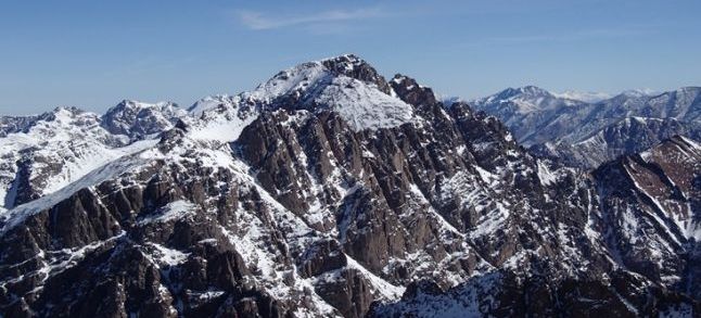 Mount Toubkal, the highest peak in Morocco and in North Africa. / Ph. DR