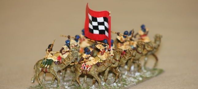The army of Almohads carrying the flag of their dynasty. / Ph. DR
