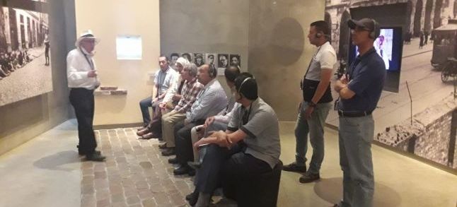 A Moroccan delegation in Israel./Ph. Israeli Foreign Ministry-Facebook