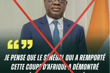 Désintox : La Fédération ivoirienne a-t-elle soutenu le Sénégal contre le Maroc ?