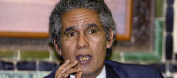 The Polisario "Foreign Minister" Mohamed Salem Ould Salek./Ph. DR