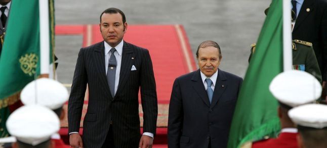 King Mohammed VI and former Algerian Abdelaziz Bouteflika./Ph. DR