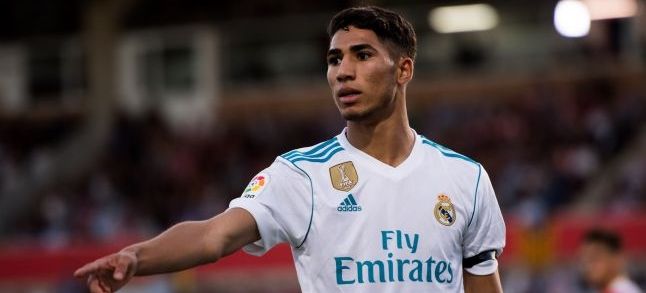 Moroccan-Spanish player Achraf Hakimi./Ph. DR