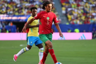 أيوب بوعدي يشعل الميركاتو الأوروبي بعد تألقه أمام البرازيل