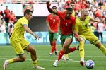 JO 2024 - Football : Le Maroc battu par l'Ukraine (1-2)