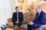Environnement : La princesse Lalla Hasnaa s'entretient avec le prince Albert II de Monaco