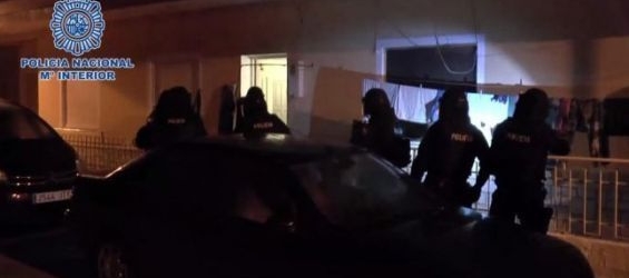 The Moroccan national arrested by the police this morining for being allegedly an ISIS sympathyzer./Ph. Policia National