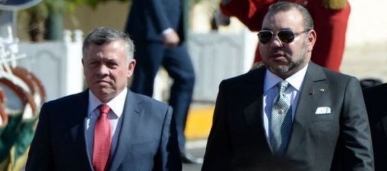 King Mohammed VI and Jordanian King Abdullah II./Ph. DR