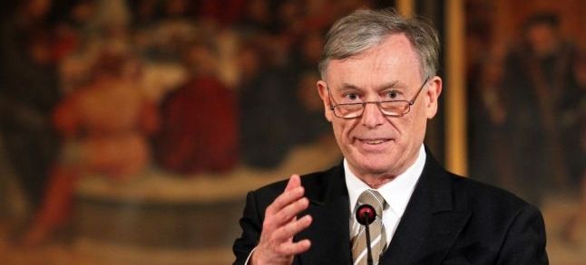 Horst Kohler, the personal envoy of the Un Secretary-General for Western Sahara./Ph. DR